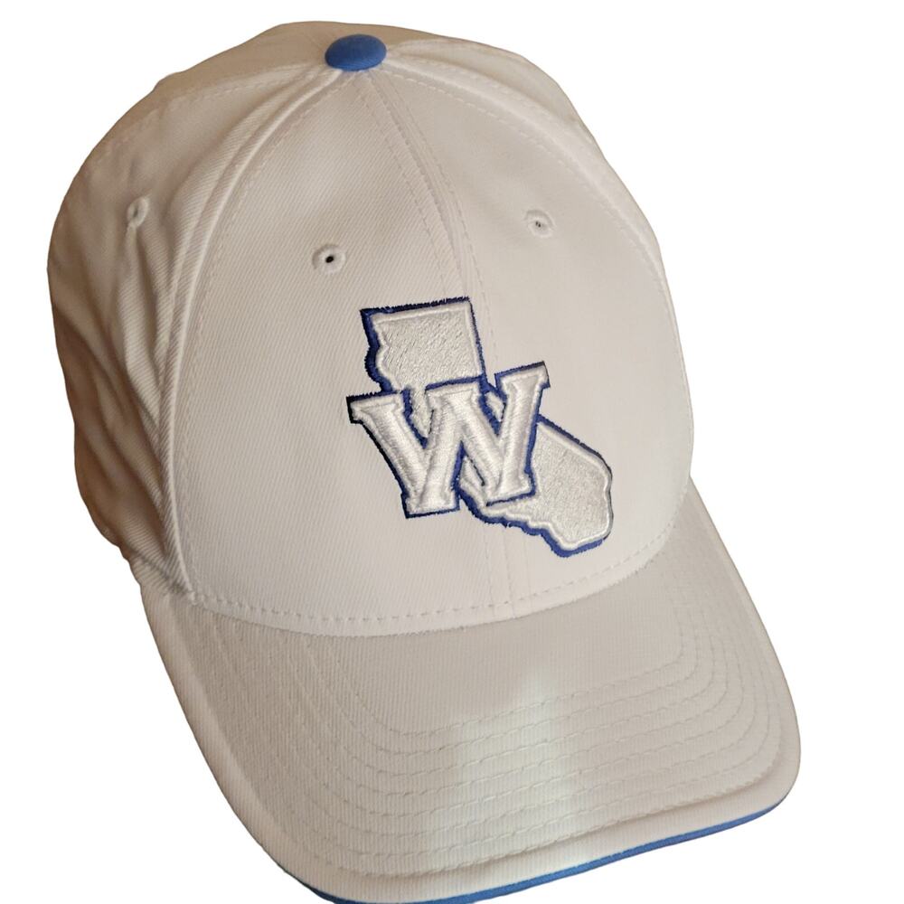 NBA Golden State Warriors Adidas California State Logo Embroidered Fitted S-M